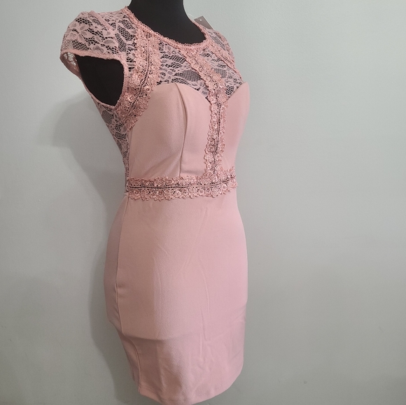 ENTRY Blush Lace Midi - Picture 9 of 9